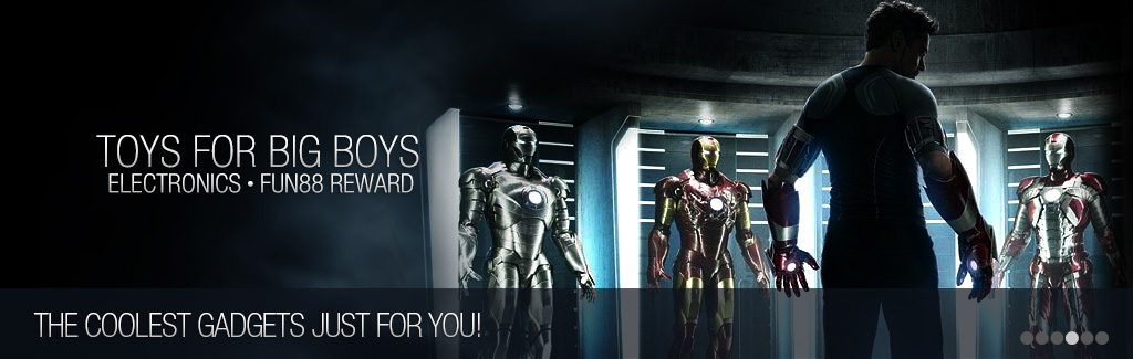 Redeem the best Gadgets and the latest that Technology can offer
at Fun88 Rewards Electronics.